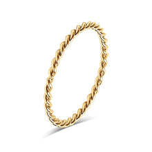 Load image into Gallery viewer, Stainless Steel Braided Stacking Ring - Hypoallergenic