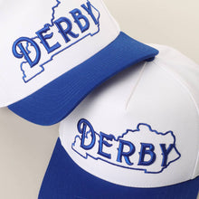 Load image into Gallery viewer, DERBY 3D Embroidered Two-Tone Trucker Hat