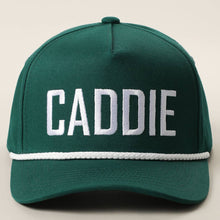 Load image into Gallery viewer, CADDIE Embroidered Two-Tone Rope Trucker Hat
