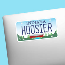 Load image into Gallery viewer, Hoosier Indiana License Plate Sticker