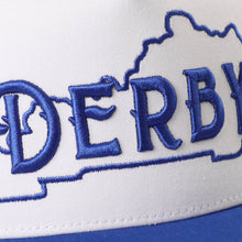 Load image into Gallery viewer, DERBY 3D Embroidered Two-Tone Trucker Hat