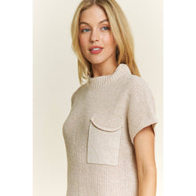 Load image into Gallery viewer, CLASSIC DROP SHOULDER SWEATER KNIT MINI DRESS
