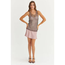Load image into Gallery viewer, FISHNET RHINESTONE COVER-UP TOP