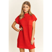Load image into Gallery viewer, CLASSIC DROP SHOULDER SWEATER KNIT MINI DRESS