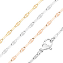 Load image into Gallery viewer, Stainless Steel Lip Chain Necklace