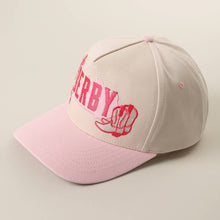 Load image into Gallery viewer, DERBY Western Cowgirl Embroidered Two-Tone Trucker Hat