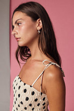 Load image into Gallery viewer, Polka Dot Smocked Mini Dress