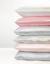 Load image into Gallery viewer, Lemon Lavender Printed Silky Satin Pillowcase Open Stock