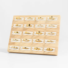 Load image into Gallery viewer, 18K Gold Stainless Steel Blank Flat Band Ring