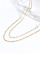 Load image into Gallery viewer, Stainless Steel Lip Chain Necklace
