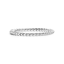 Load image into Gallery viewer, Stainless Steel Braided Stacking Ring - Hypoallergenic