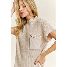Load image into Gallery viewer, CLASSIC DROP SHOULDER SWEATER KNIT MINI DRESS