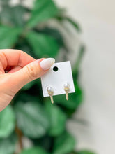 Load image into Gallery viewer, Tee Time Pearl Stud Earrings