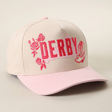 Load image into Gallery viewer, DERBY Western Cowgirl Embroidered Two-Tone Trucker Hat