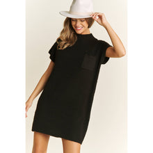 Load image into Gallery viewer, CLASSIC DROP SHOULDER SWEATER KNIT MINI DRESS