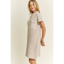 Load image into Gallery viewer, CLASSIC DROP SHOULDER SWEATER KNIT MINI DRESS