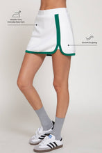 Load image into Gallery viewer, Elastic Waist Soft Scuba Mini Skirt with Inner Shorts