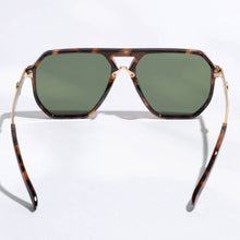 Load image into Gallery viewer, Geometric Shape Thin Frame Designed Sunglasses