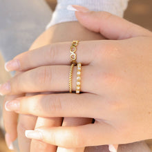 Load image into Gallery viewer, Stainless Steel Braided Stacking Ring - Hypoallergenic