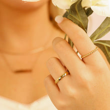 Load image into Gallery viewer, Stainless Steel Blank Gold Ring