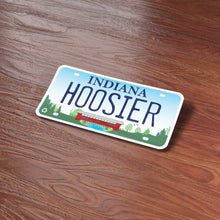 Load image into Gallery viewer, Hoosier Indiana License Plate Sticker