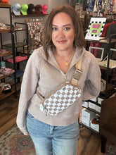 Load image into Gallery viewer, Half Zip Mineral wash hoodie
