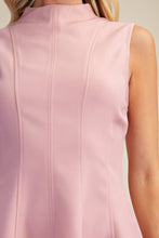 Load image into Gallery viewer, Mock-Neck Stretch Mini Dress
