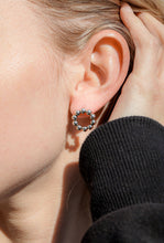 Load image into Gallery viewer, 15mm 18K Gold PVD Stainless Steel Circle Ball Stud Earrings
