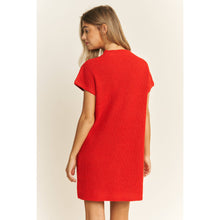 Load image into Gallery viewer, CLASSIC DROP SHOULDER SWEATER KNIT MINI DRESS
