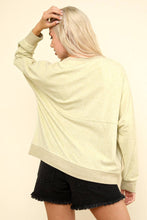 Load image into Gallery viewer, Oversized Comfy Soft Contrast Knit Top
