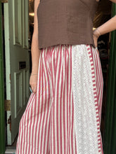 Load image into Gallery viewer, Candy stripe eyelet pants

