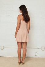 Load image into Gallery viewer, Gingham Tie Strap Mini Dress
