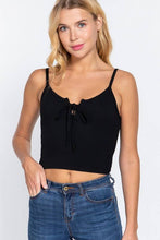 Load image into Gallery viewer, Sweetheart Neck Heavy Rib Knit Cami Top
