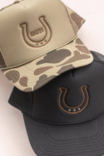 Load image into Gallery viewer, Embroidery Horseshoe Western Trucker Hat Cap
