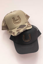 Load image into Gallery viewer, Embroidery Horseshoe Western Trucker Hat Cap
