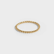 Load image into Gallery viewer, Stainless Steel Braided Stacking Ring - Hypoallergenic
