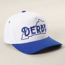 Load image into Gallery viewer, DERBY 3D Embroidered Two-Tone Trucker Hat
