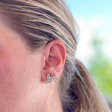Load image into Gallery viewer, Dalmatian Enamel Stud Earrings
