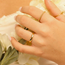 Load image into Gallery viewer, Stainless Steel Blank Gold Ring

