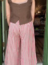Load image into Gallery viewer, Candy stripe eyelet pants
