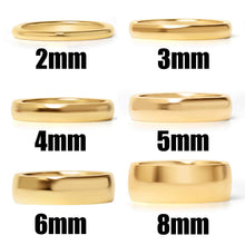 Load image into Gallery viewer, Stainless Steel Blank Gold Ring
