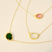 Load image into Gallery viewer, Clustered Glass Jewel Necklace
