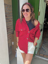 Load image into Gallery viewer, Dark red jacket
