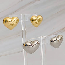 Load image into Gallery viewer, Polish My Heart Stud Earrings
