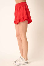 Load image into Gallery viewer, RUFFLE DETAIL SHORTS
