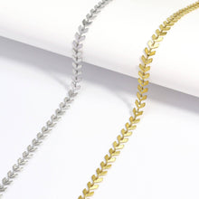 Load image into Gallery viewer, Stainless Steel Chevron Chain Necklace for Women
