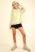 Load image into Gallery viewer, Oversized Comfy Soft Contrast Knit Top
