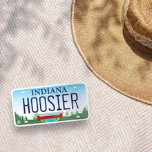 Load image into Gallery viewer, Hoosier Indiana License Plate Sticker
