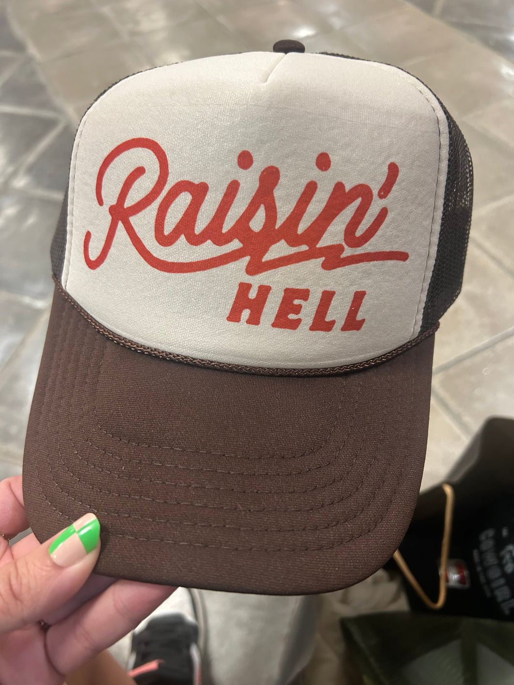 Raisin hell trucker