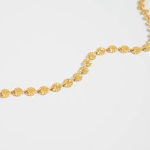 Load image into Gallery viewer, 18K Gold PVD Stainless Steel Sunburst Chain Necklace
